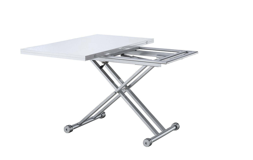 Стол-трансформер В2166 белый лак