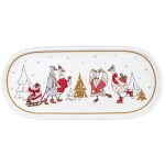 Блюдо овальное «Family christmas» 25,5см