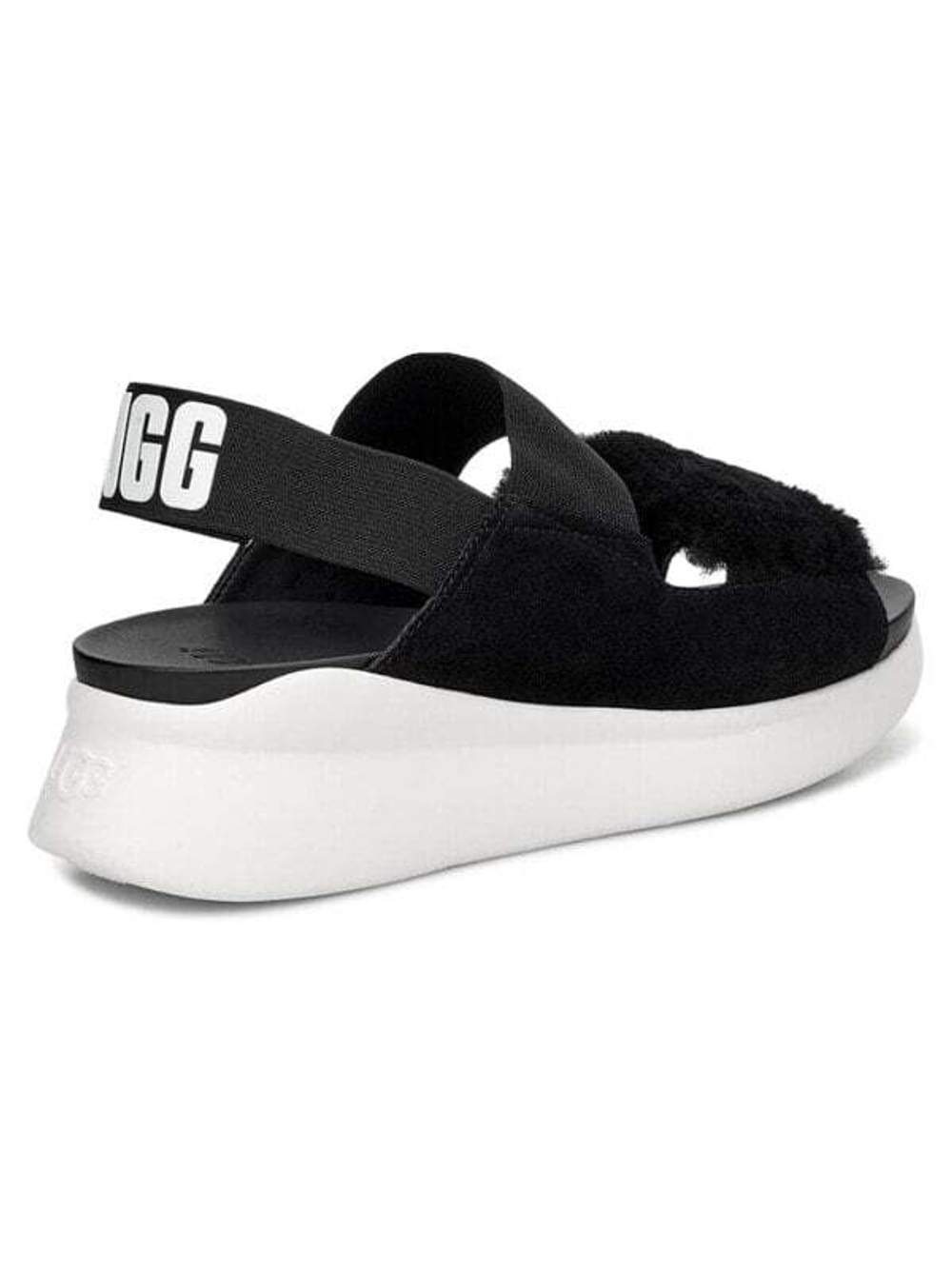 UGG Silverlake Черно-белые сандалии для женщин