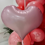 Фольгированный шар-сердце в ассортименте, 61 см