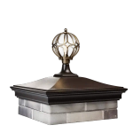 Колпак для забора MONBLAN под фонарь на 2 кирпича