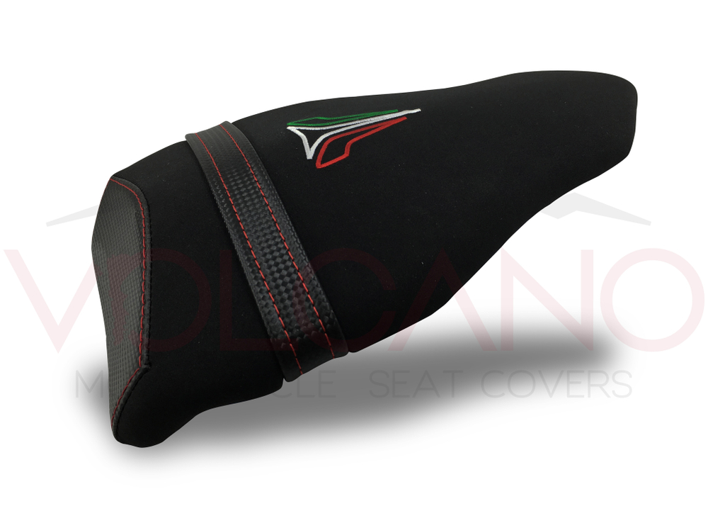Ducati 848 1098 1198 2007-2013 Volcano комплект чехлов для сидений Противоскользящий