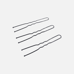 Шпильки волнистые черные IPARIKMAHER 60 мм 50 шт