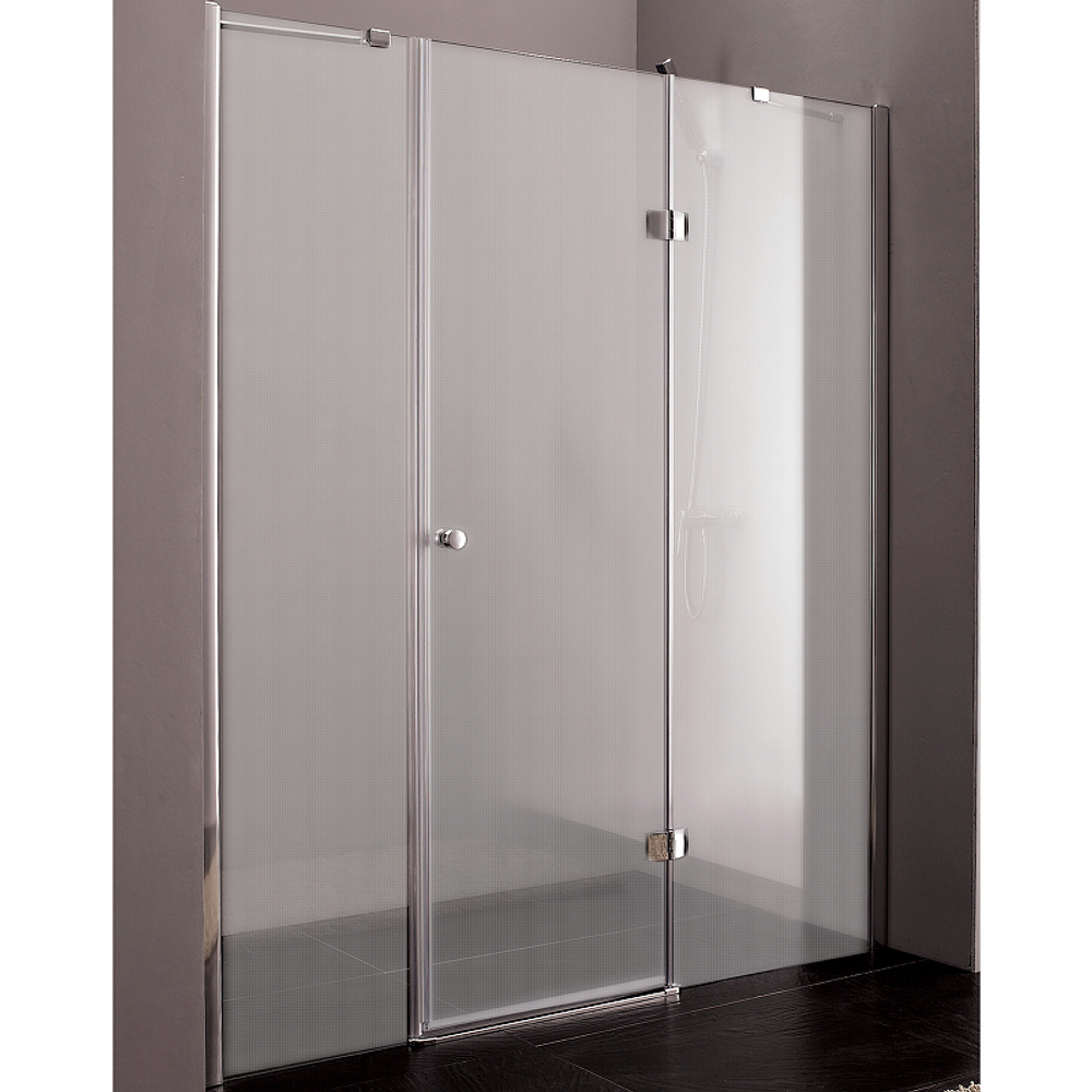 Душевая дверь Cezares Verona 150 R VERONA-W-B-13-30+60/60-P-Cr-R профиль Хром стекло рифленое