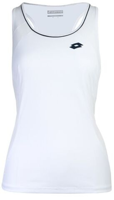 Женский топ теннисный Lotto Tennis Teams Tank W - brilliant white