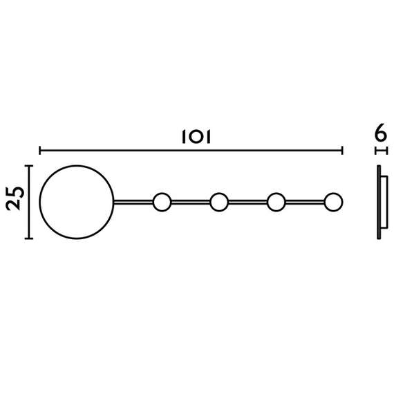 Настенный светильник Han черный | Faro | Испания | Купить в Hallberg.ru