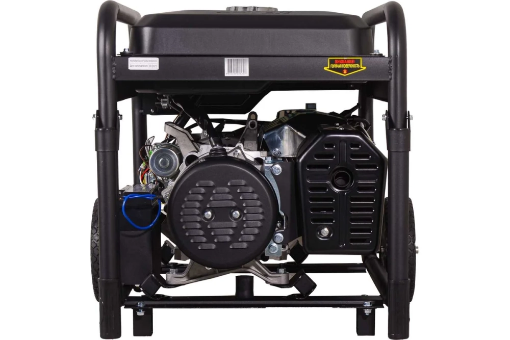 Электрогенератор Huter DY6500LX с колёсами и аккумулятором 64/1/15