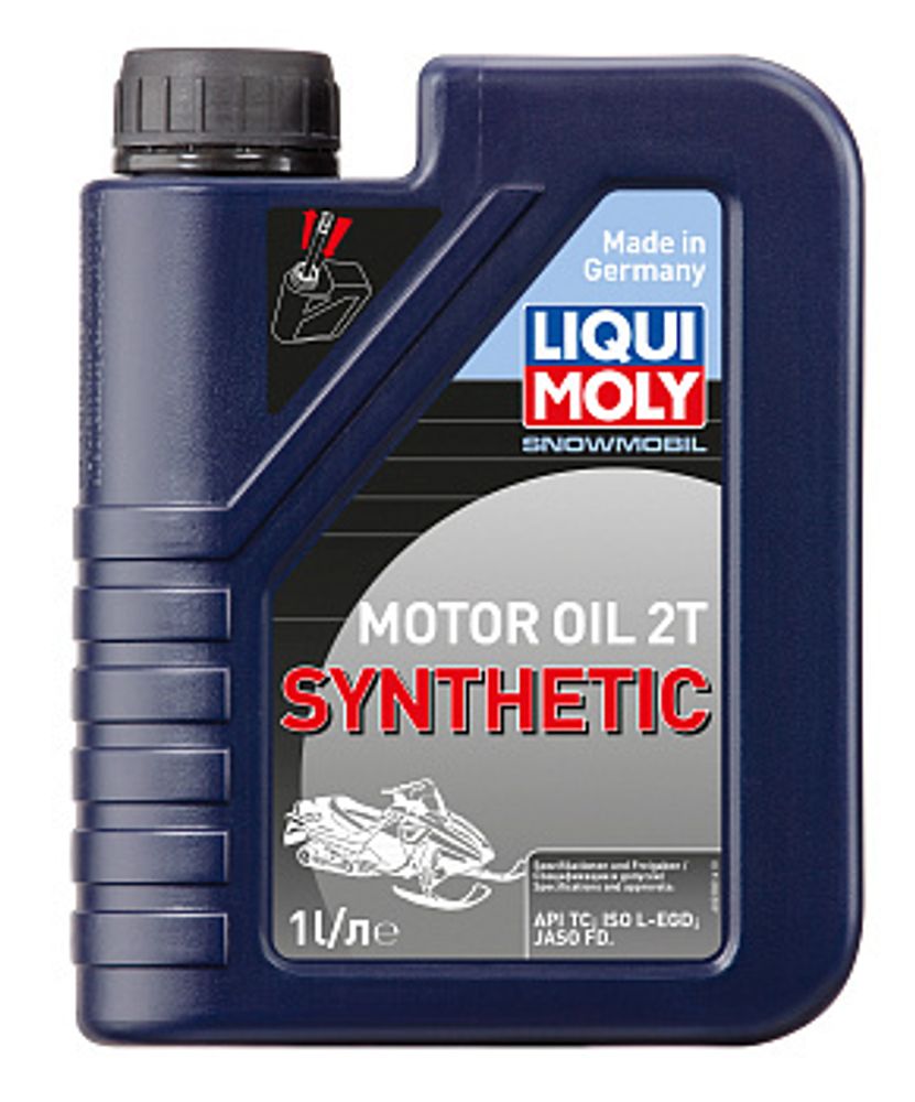 Масло для снегоходов 2Т Liqui Moly Snowmobil синтетика (1л)