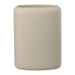 Стакан для зубных щеток slim, светло-серый