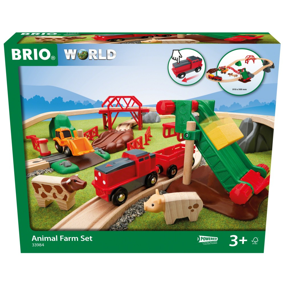 BRIO 33984 «Стартовый набор World «Ферма», 30 деталей» 33984 — фото 1