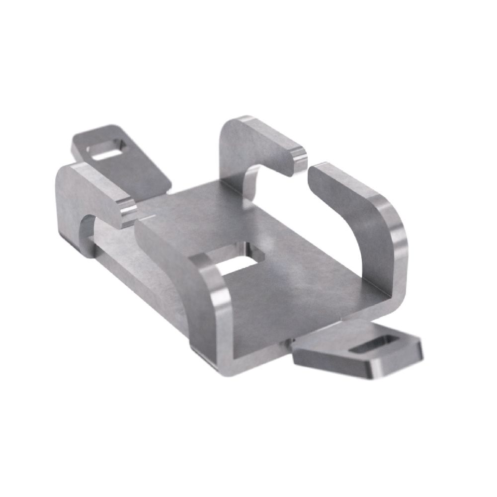 Безвинтовой зажим для проволочного лотка