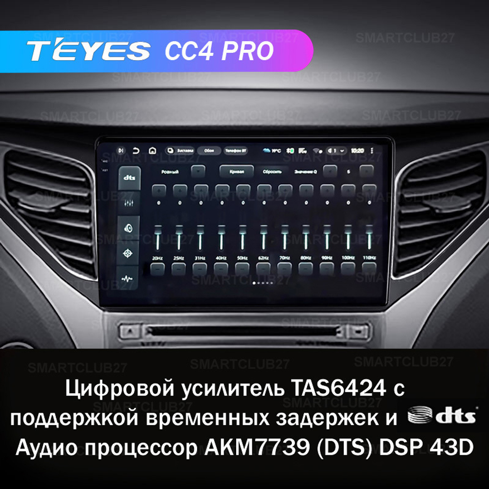 Teyes CC4 Pro 9" для Hyundai Azera 2014-2015