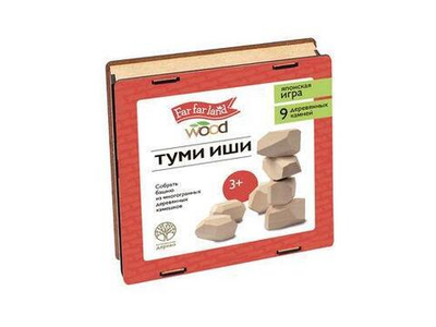 Игра настольная "Туми иши.Far far land Wood" (Японская игра) (Т-Ц)