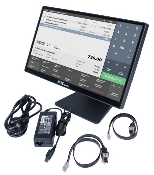 Сенсорный моноблок POScenter Platinum (15.6&quot;, P-CAP, i5-1235U, RAM 8G, SSD M.2 128G) без ОС