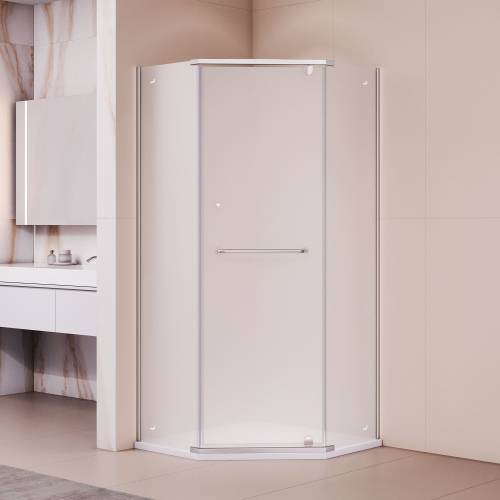 Душевой уголок RGW PA-081 (Матовое-Сатинат, 800x800)