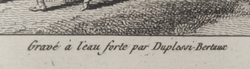 Прохождение моста Лоди. Гравюра из альбома Военные кампании Франции. Париж. 1834