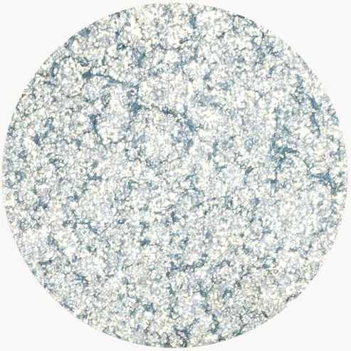 FeS2 – металлический оттенок на серо-голубой подложке с серебристо-золотыми блестками