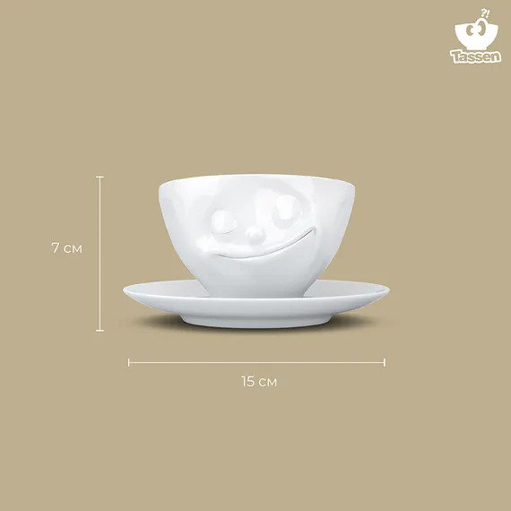 Чайная пара Tassen Happy 200 мл