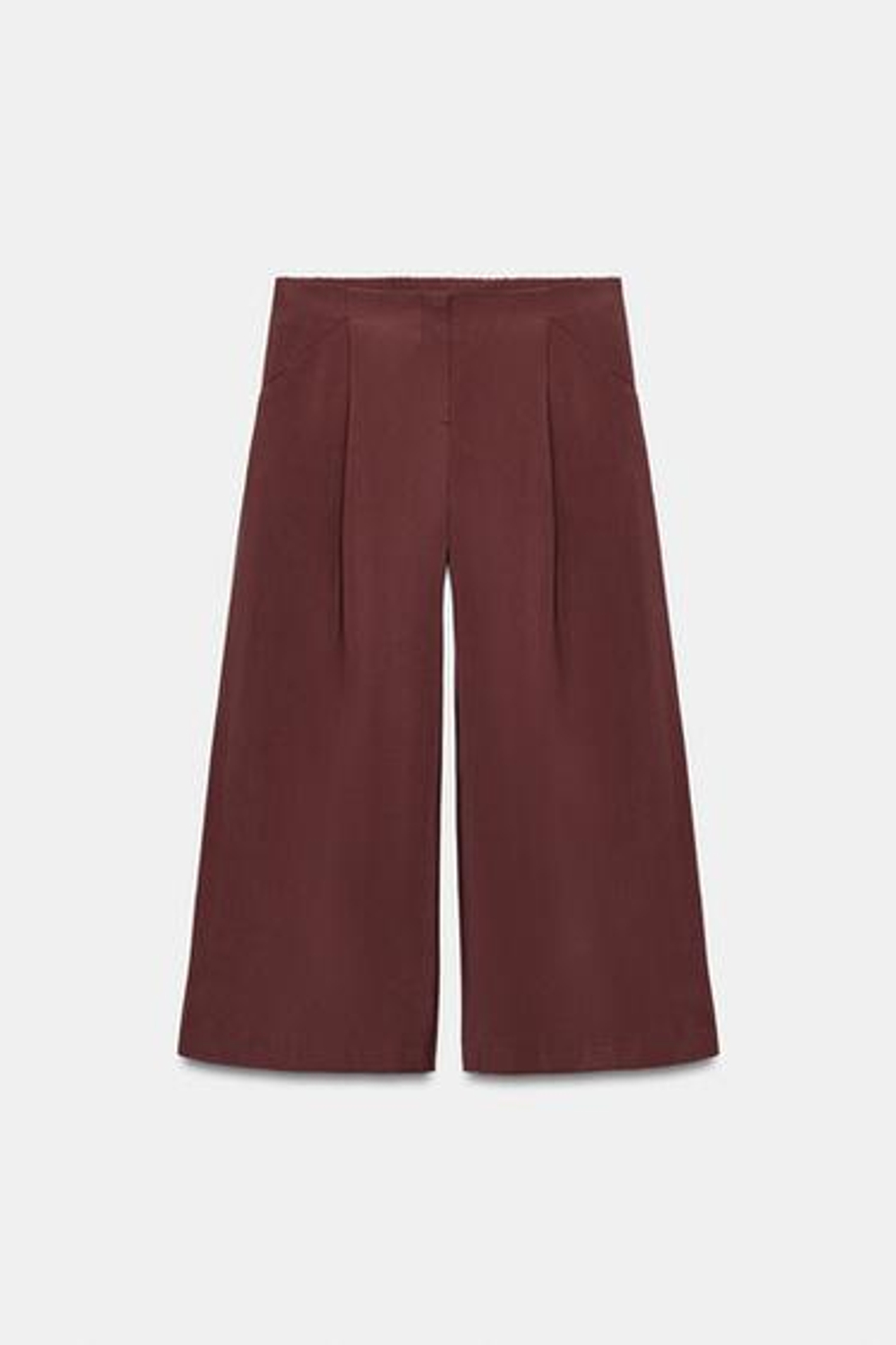 Брюки-кюлоты с резинкой - ZARA
