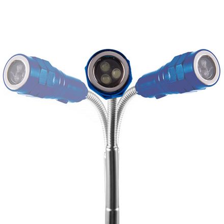 Цена на KING TONY (79833) Фонарь светодиодный телескопический, LR44