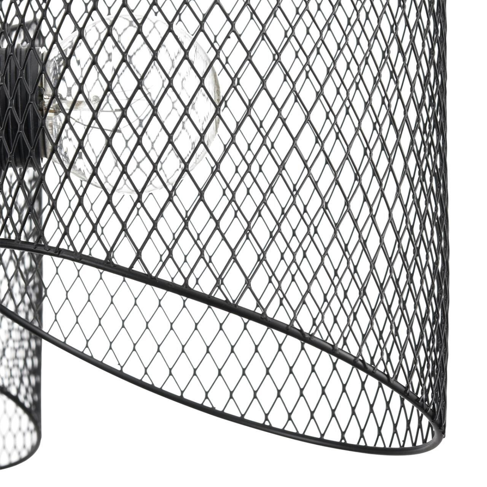 8238/6C COUNTY LN25 258 черный металл Люстра потолочная Е27 6*60W 220V TIDINA