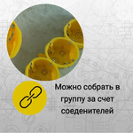 Коробка установочная 60х40 блочная Крымпласт КУ 604, упаковка 5 шт