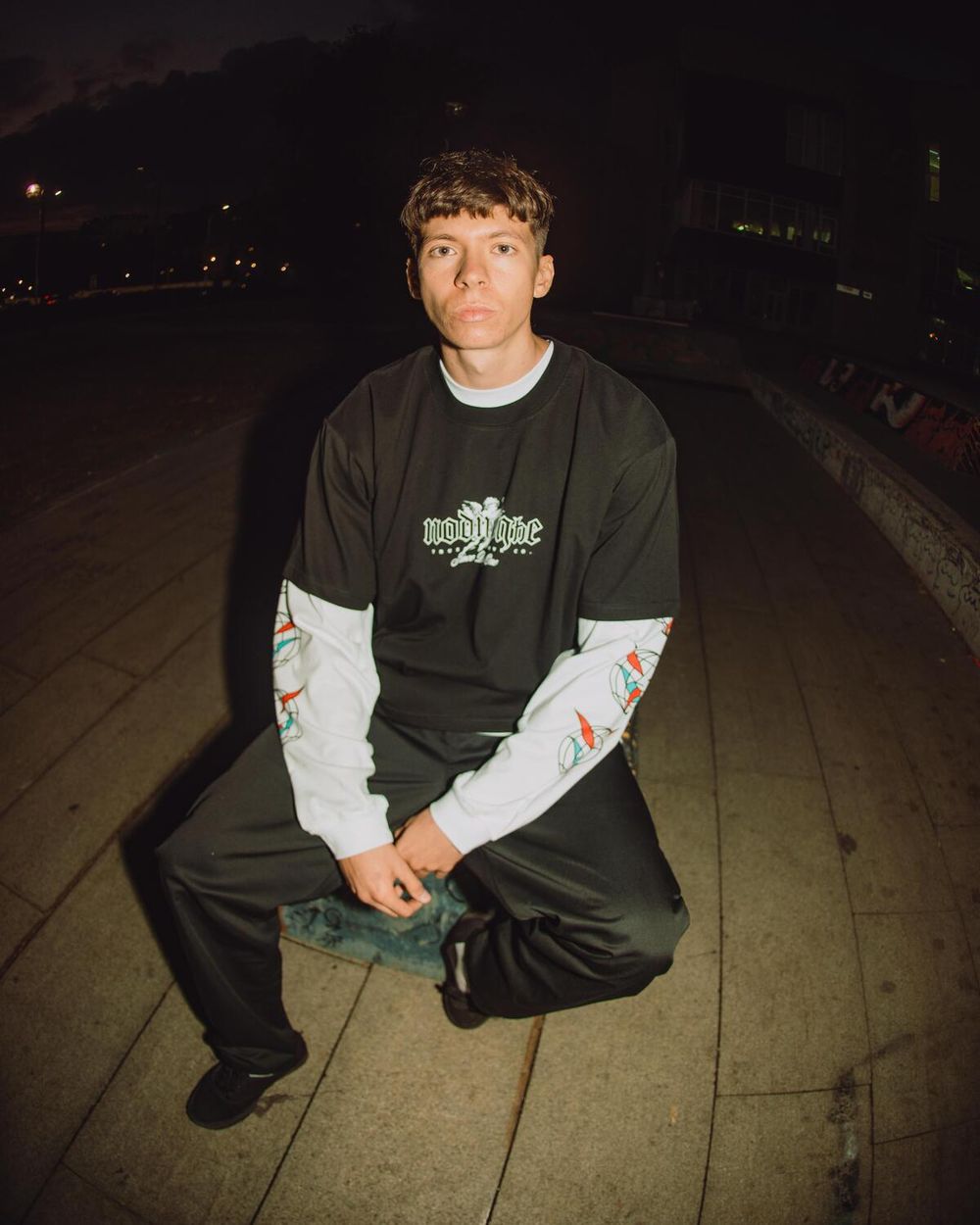 Футболка Подполье Маяк Reissue черная