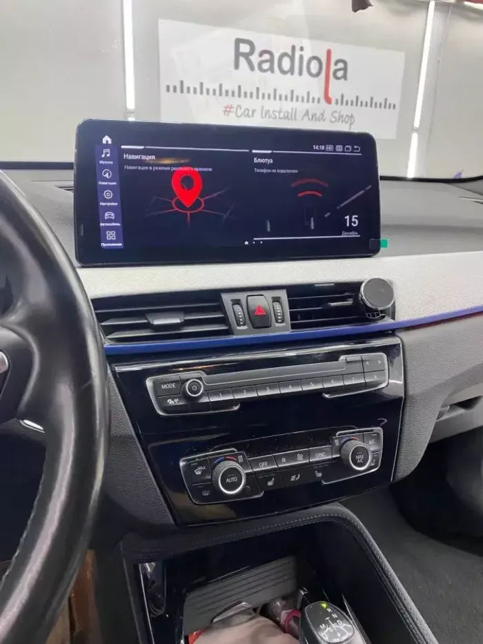 Магнитола для BMW X1 (F48), X2 (F39) 2017-2020 EVO - RDL-1509 монитор 12.3" на Android 13, Быстрая, CarPlay, 4G SIM-слот