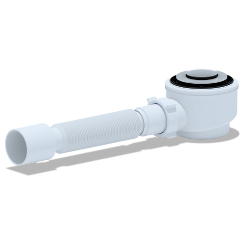 Сифон для душ.поддона 50*40 Сlick-Clackс гофрой 40*50 Ani Е415CL АНИ пласт