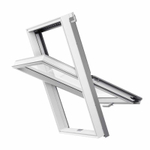 Мансардное окно двухкамерное пластиковое ROOFLITE APY B1500