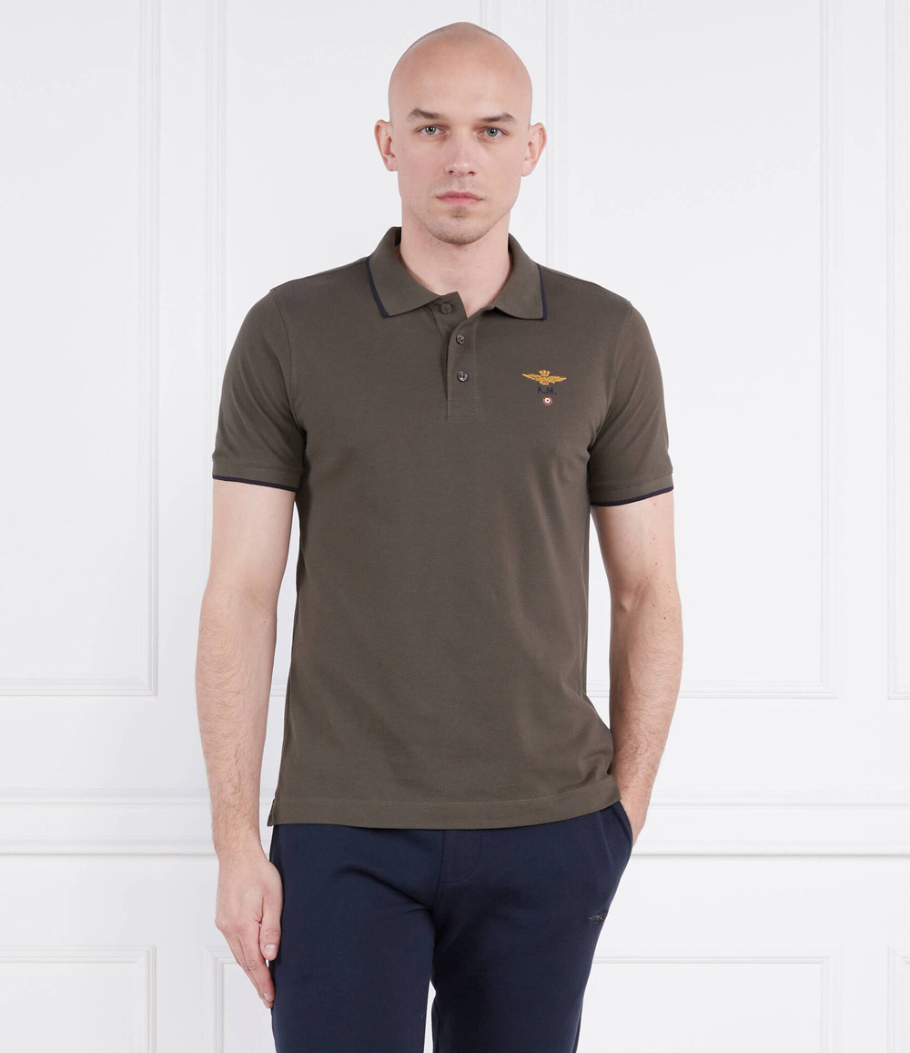 Поло Aeronautica Militare - зеленый(PO1308P82)