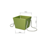 1 марта ☀️ композиция Весенний водоворот — садовые и ароматные розы и душистая пушистая мимоза — Ø ~ 25 см — в коробке