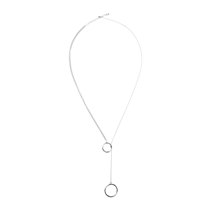Колье Серебряное с Кольцами