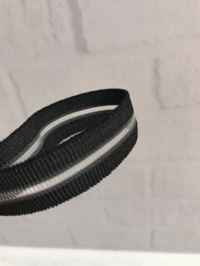 Резинка с просечкой 14 мм, черный