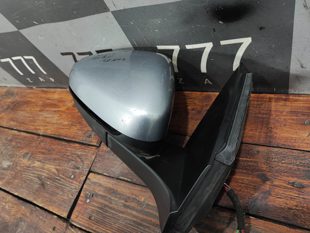 Зеркало правое 10+2 pin Peugeot 3008 2, 5008 2 16-нв Б/У Оригинал