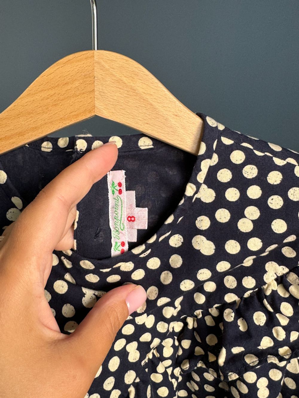 Хлопковое платье Bonpoint, 128