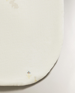 Zara Home Полотенце для лица и рук из хлопка, экрю, 45x23 см · 5673/490