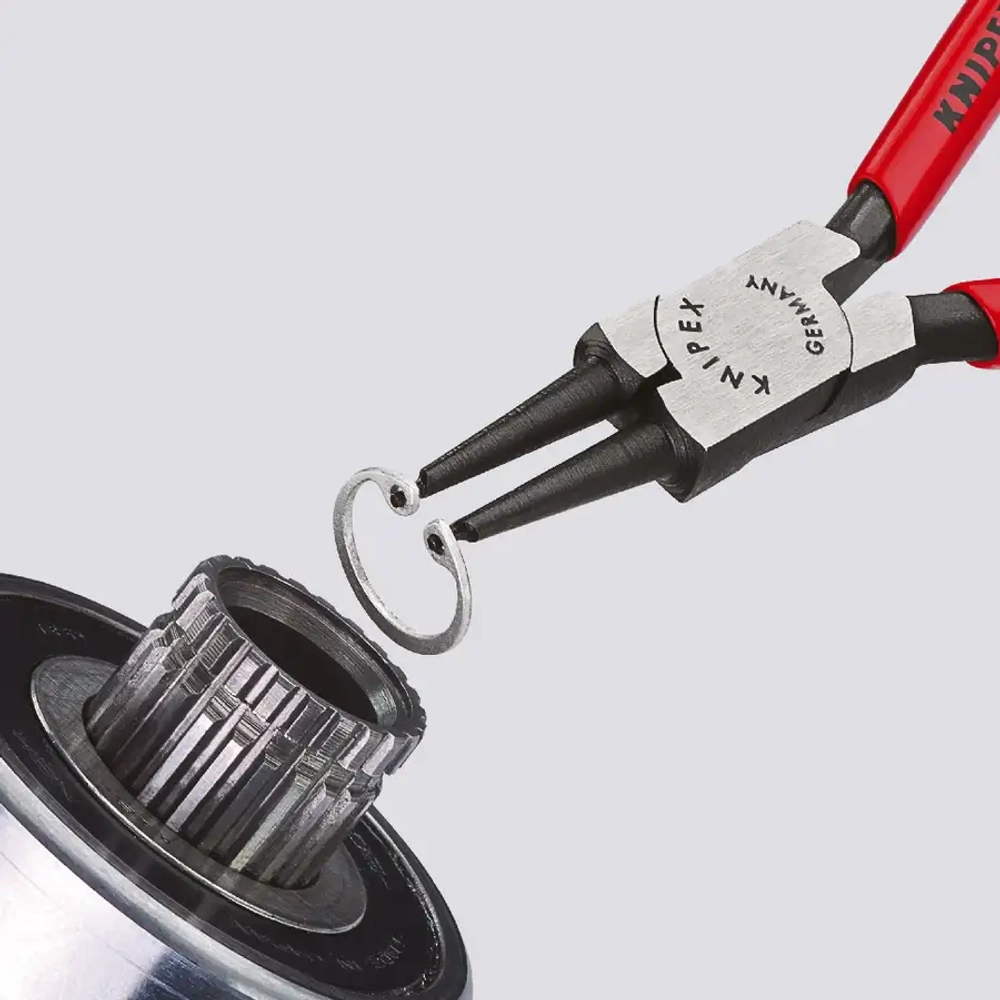 Щипцы для стопорных колец черненые 140 мм Knipex 44 11 J1