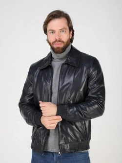 Кожаная куртка демисезонная