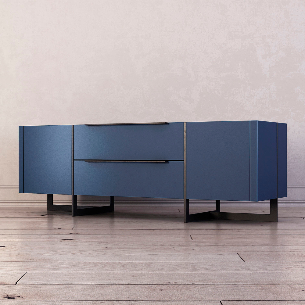 Тумба под ТВ с 2-я ящиками и дверцами "Olsen"