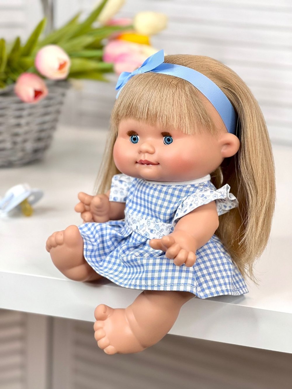 Пупс Nines 26см PEPOTE с закрыв. глазками (N804S26)