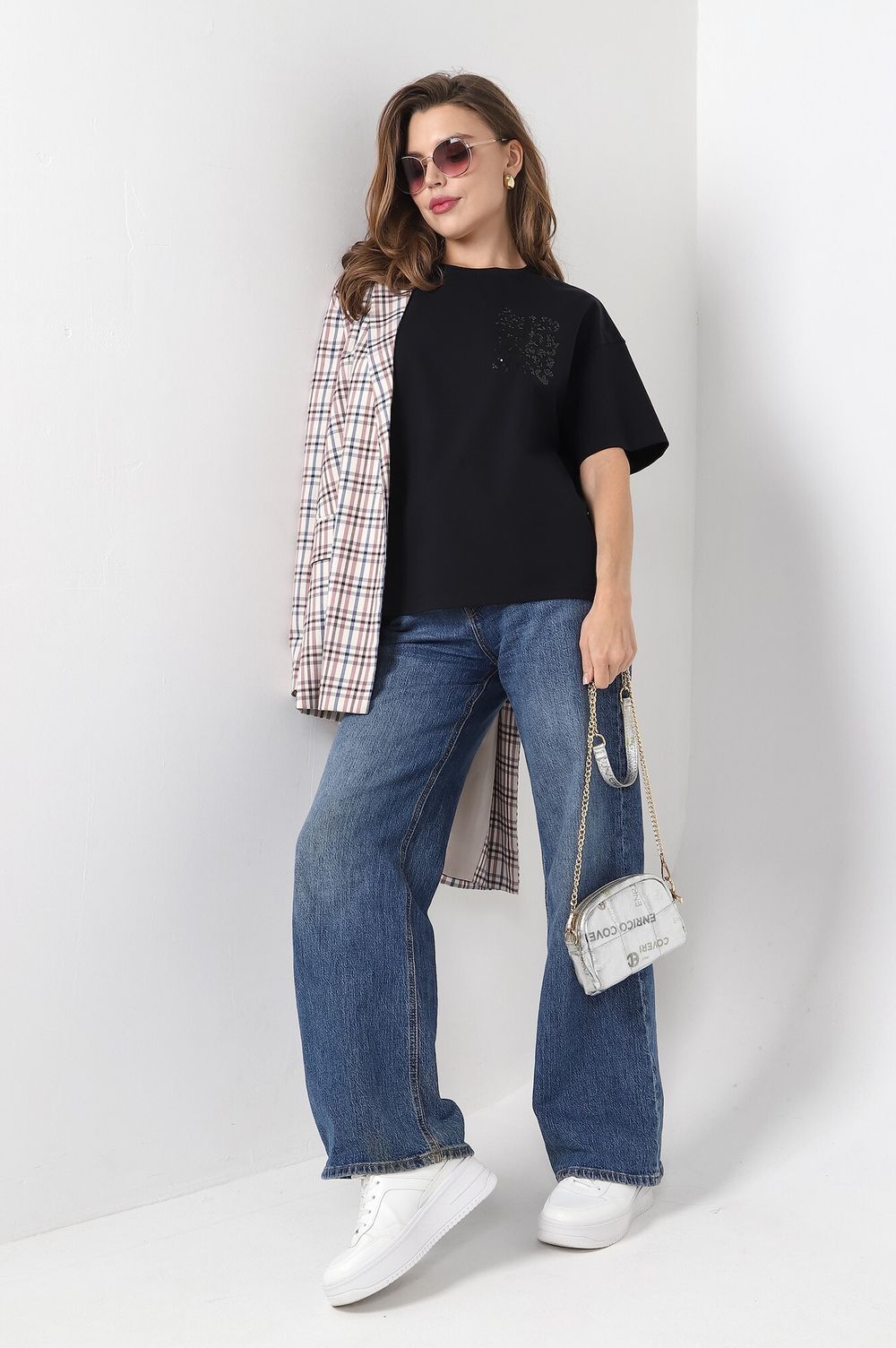 Футболка Джинс Виотекс ЧЁРНЫЙ