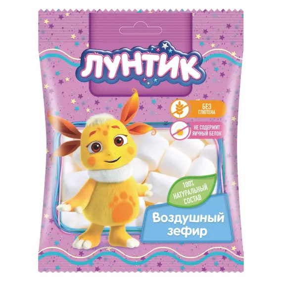 Зефир воздушный Лунтик для десертов 40г