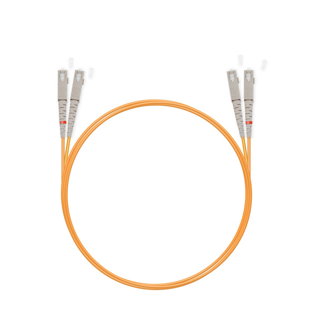 Патч Корд Оптоволоконный SC/UPC-SC/UPC MM OM1 62.5/125 Duplex 3.0мм 1 м