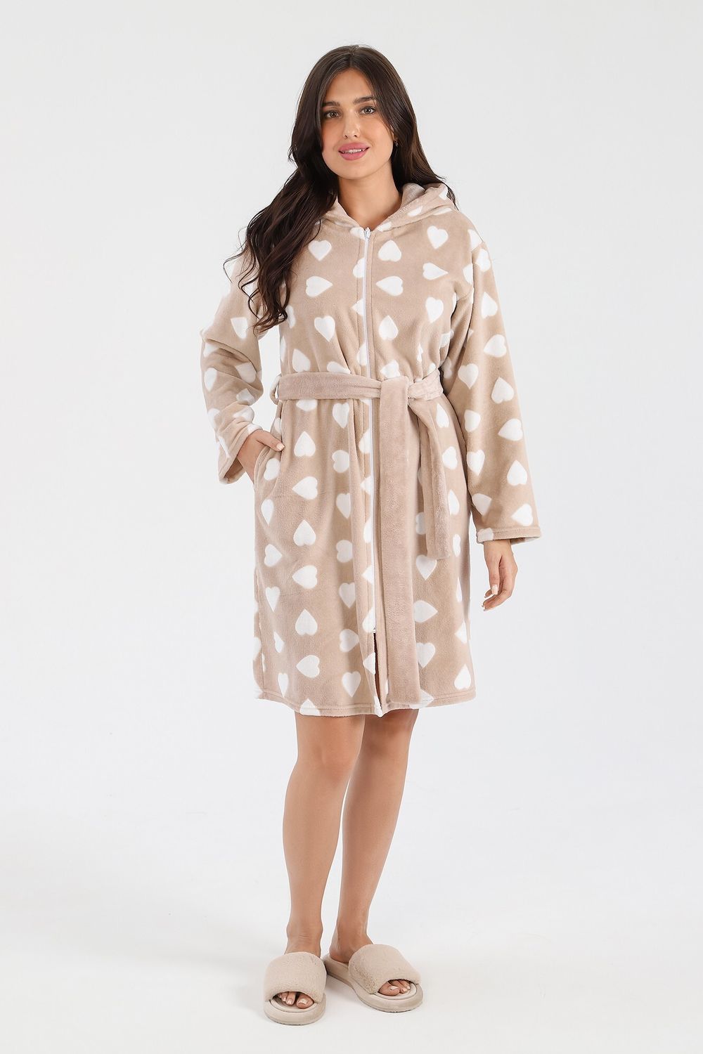 Халат Ласка-1 Виотекс БЕЖЕВЫЙ