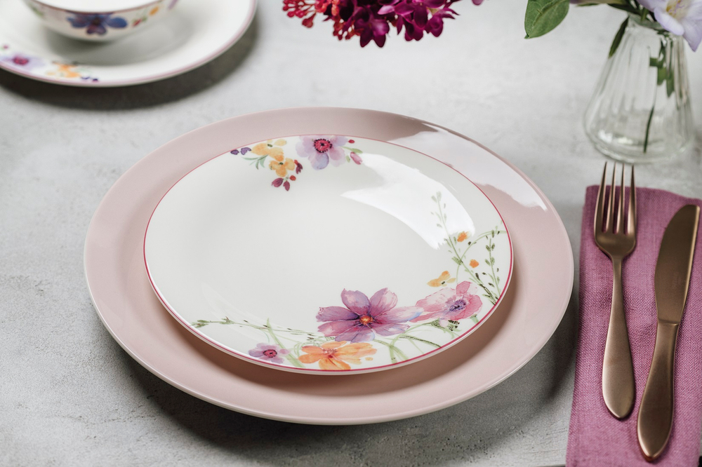 Villeroy & Boch Тарелка для завтрака Mariefleur 21 см простая 10-4100-2641