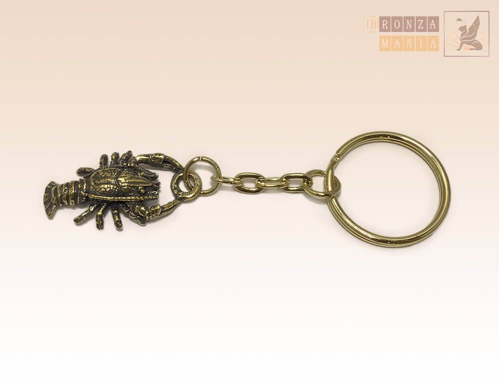 брелок зодиак Рак большой (22 июня - 22 июля)