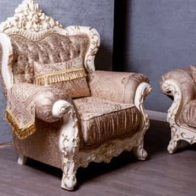 Кресло «Розалина Бежевая» Крем