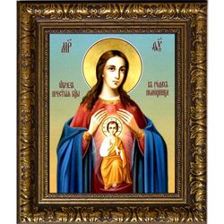 Помощница в родах. Икона Божьей Матери.