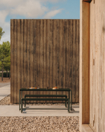 Sotil Набор из 2 скамеек и стола из оцинкованной стали